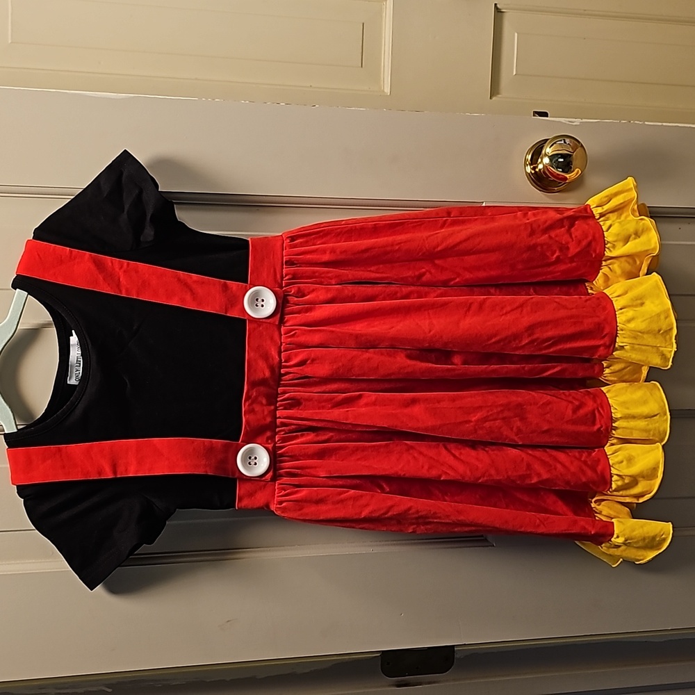 Only Little Once Sz 8 dress, bag, undershirt, leggings and ears